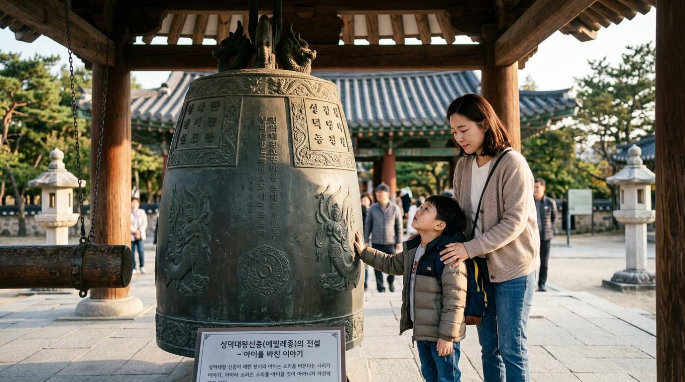 에밀레종 이야기 : 엄마를 부르는 아이가 담긴 종, 성덕 대왕 신종