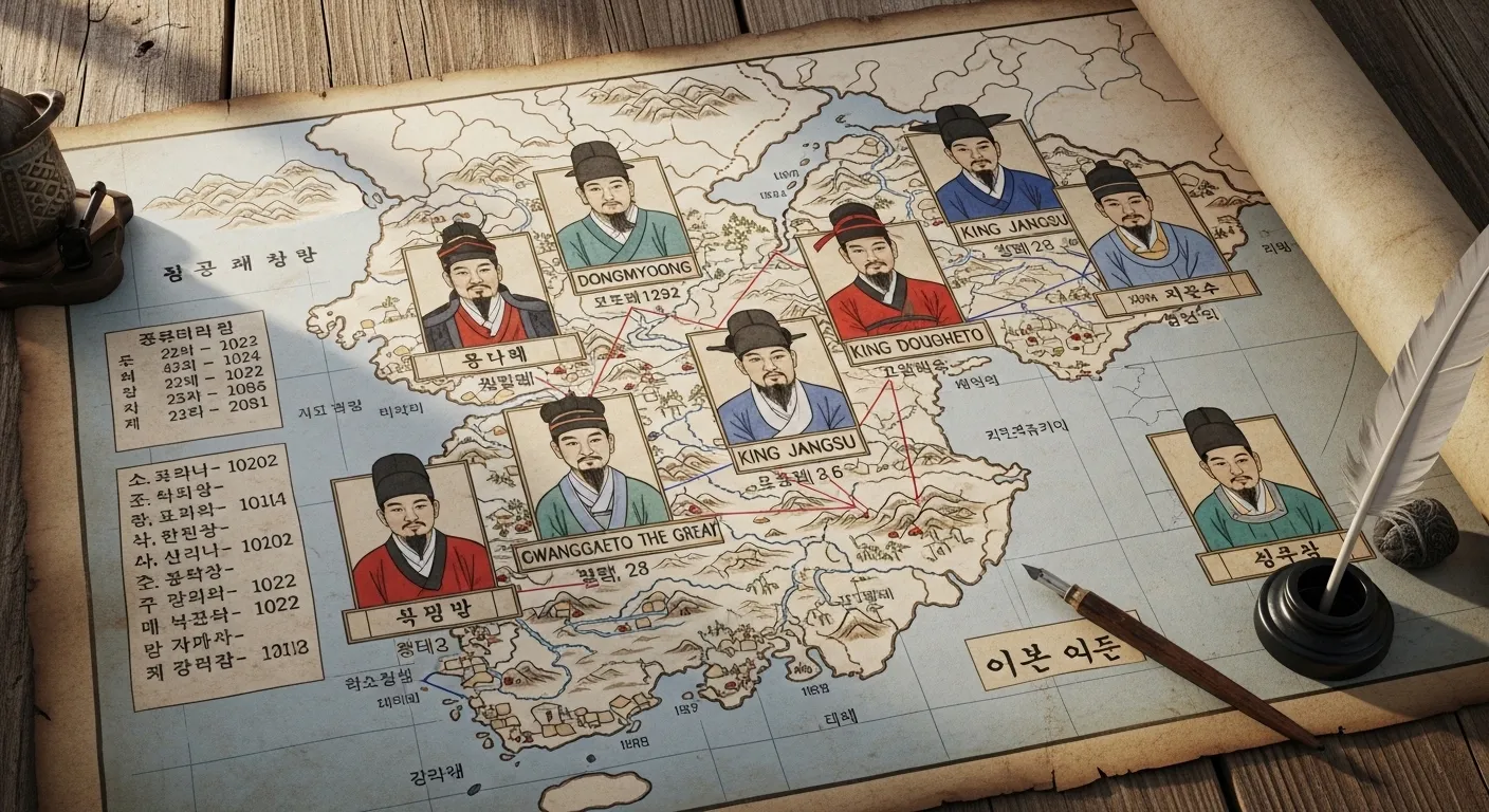 고구려 왕 계보