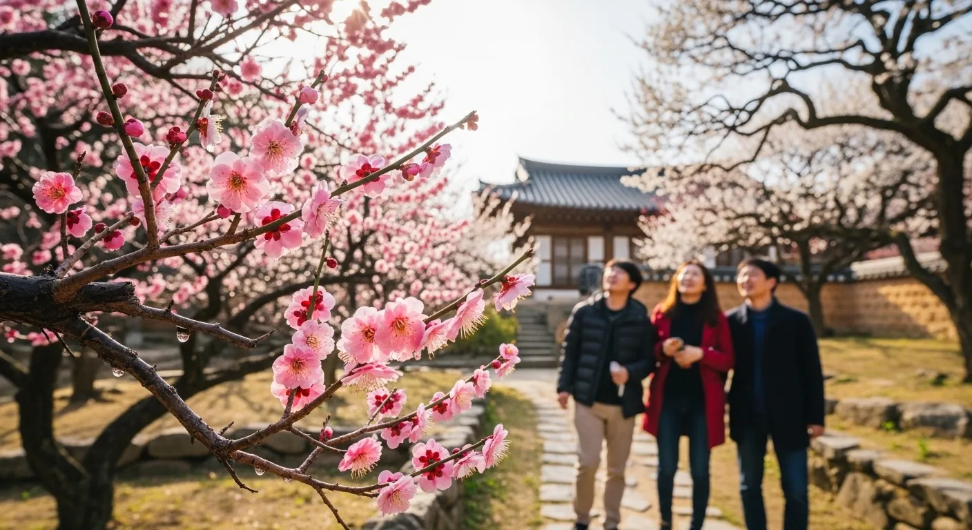 봄을 알리는 매화