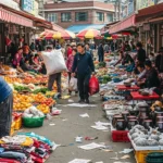 성남 모란민속시장