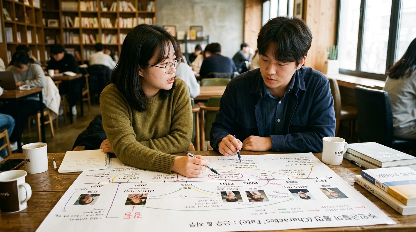 인물 연표 및 관계 분석