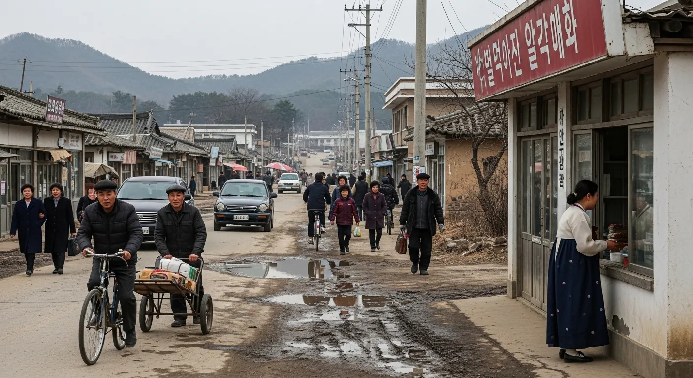 황해북도 개성시 동흥동 옛이름 팔자동리