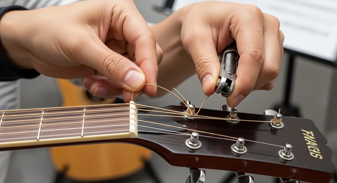 기타 줄 교체법