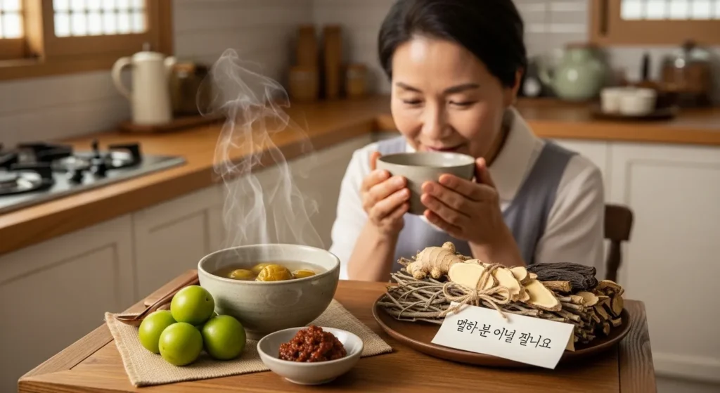 배가 아프거나 속이 좋지 않을 때의 민간요법