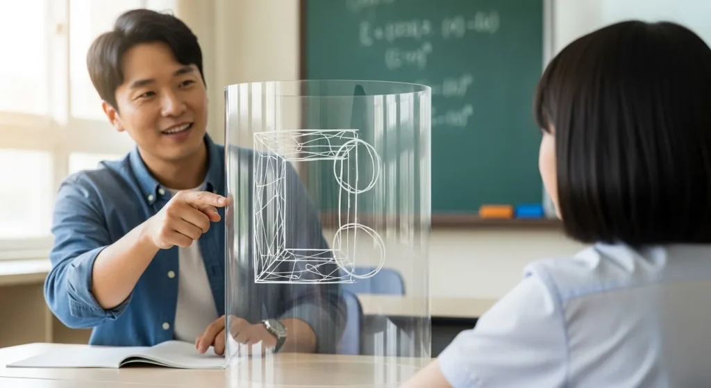 원기둥의 겉넓이 공식